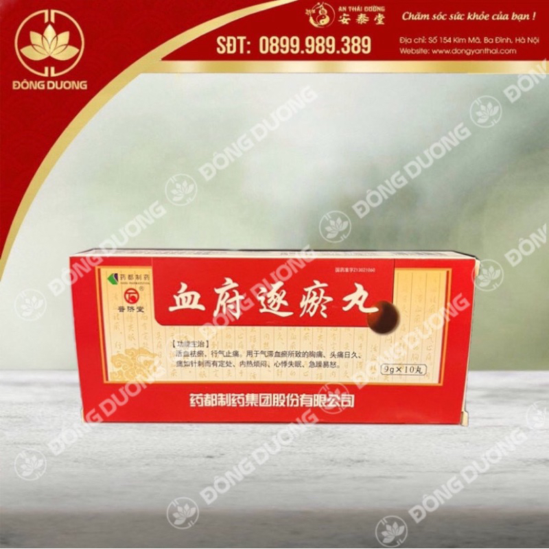 HUYẾT PHỦ TRỤC Ứ HOÀN
