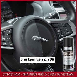  Phục Hồi Nhựa Nhám D-Chem Chính Hãng Dưỡng & Đánh Bóng Nhựa Nhám Nhựa Đen Cho Ô Tô Xe Máy 