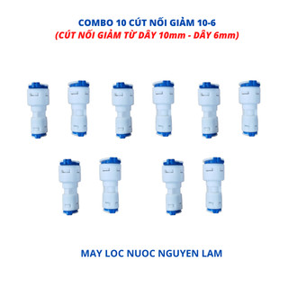 Cút Nối Giảm 10-6 - (Cút Nối Giảm Từ Dây 10mm - 6mm)