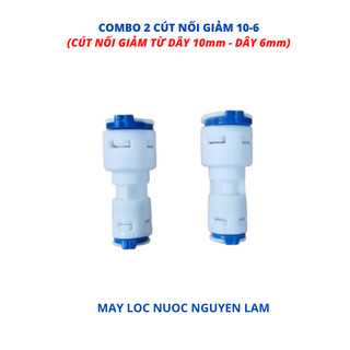 Cút Nối Giảm 10-6 - (Cút Nối Giảm Từ Dây 10mm - 6mm)