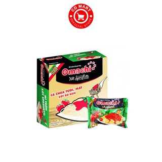 Thùng 30 gói mì khoai tây Omachi Xốt Spaghetti thơm ngon trọn vị 90G