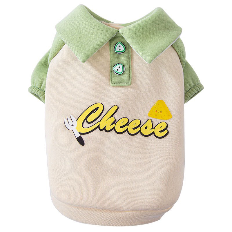 Áo phông Cheese cho thú cưng