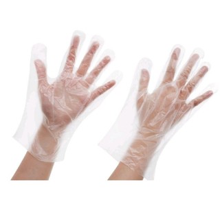 Set 100 đôi bao tay nilong dùng 1 lần tiện dụng