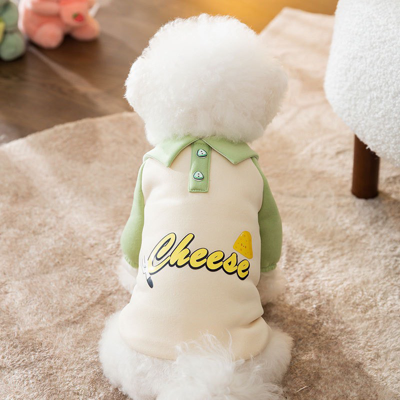 Áo phông Cheese cho thú cưng