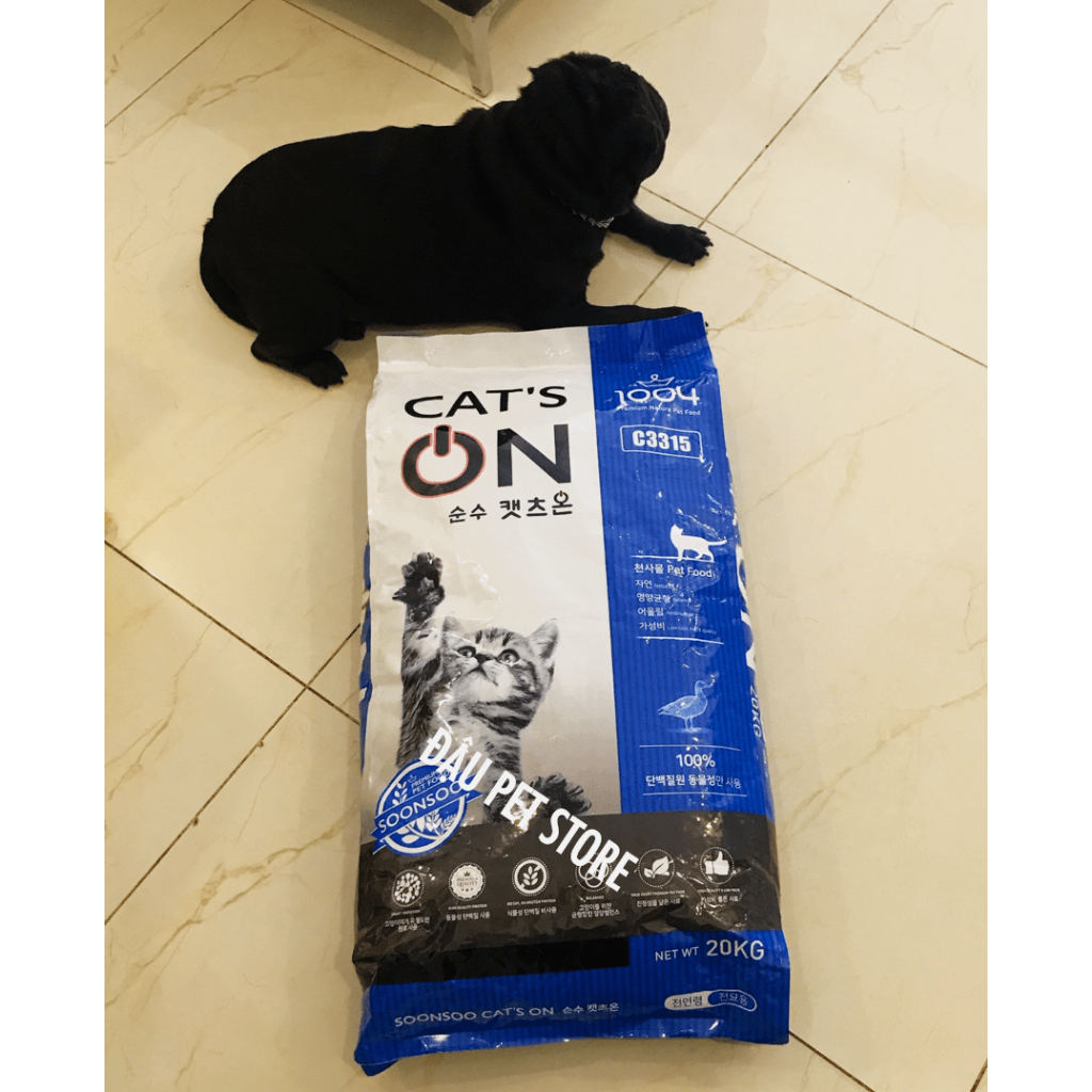 Thức ăn cho mèo hạt Cat's On - Túi chiết 1kg - Đậu Pet