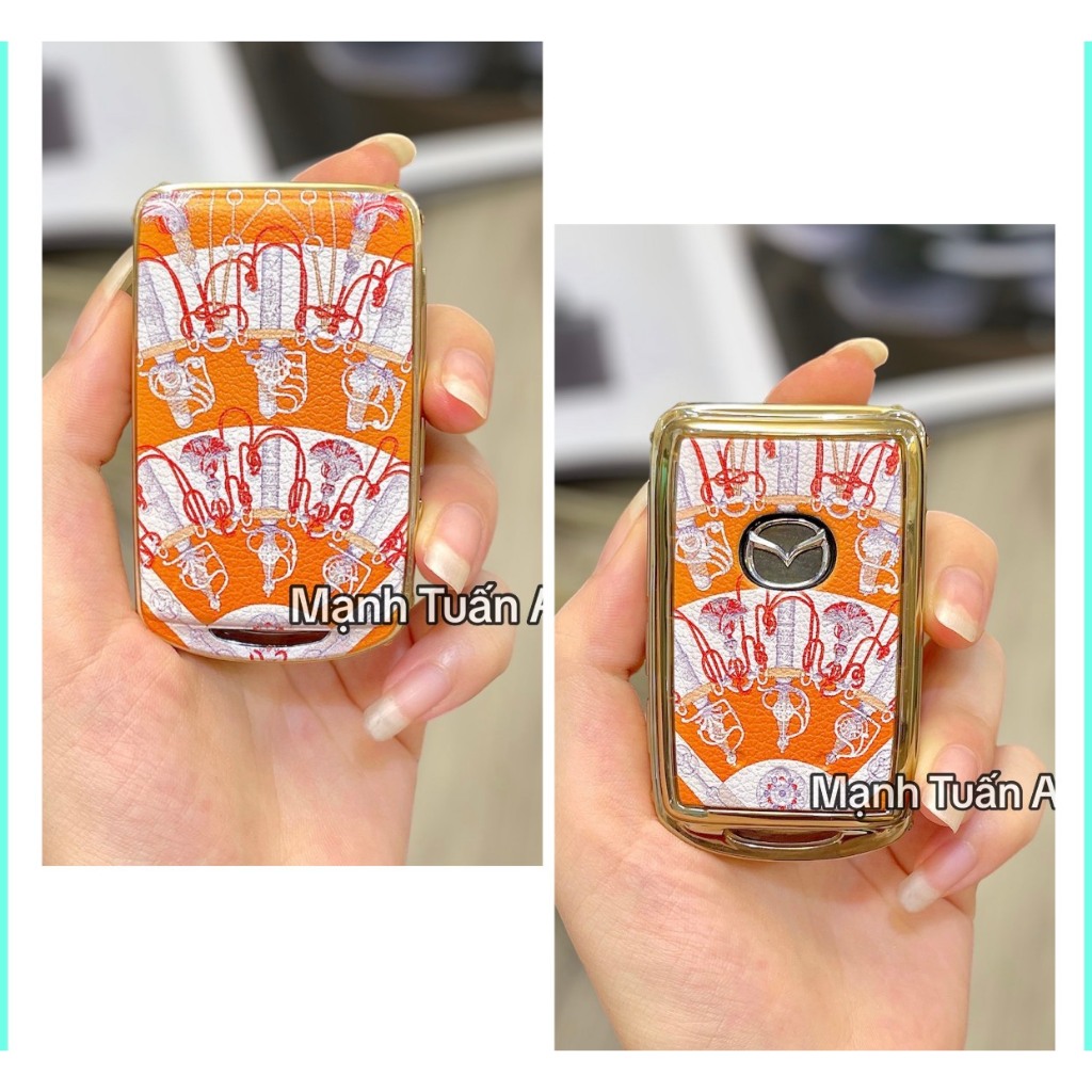 Ốp chìa khoá ô tô Mazda 3 , CX3 CX30 - 2020 - 2023, CX8 2023, CX5 2023 chìa mới