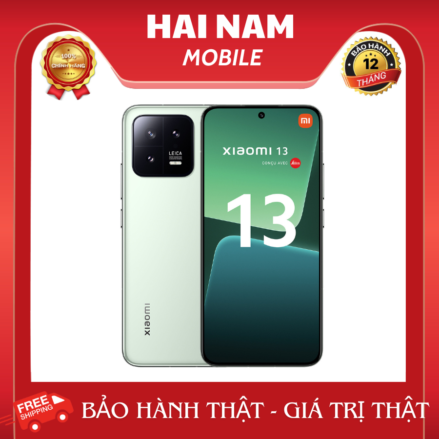 Điện thoại xiaomi 13 Snapdragon 8 Gen 2 bảo hành 12 tháng Nguyên Seal FullBox bảo Hành 18 Tháng .