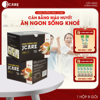 Canh dưỡng sinh jcare tốt cho sức khoẻ, combo 2 hộp.