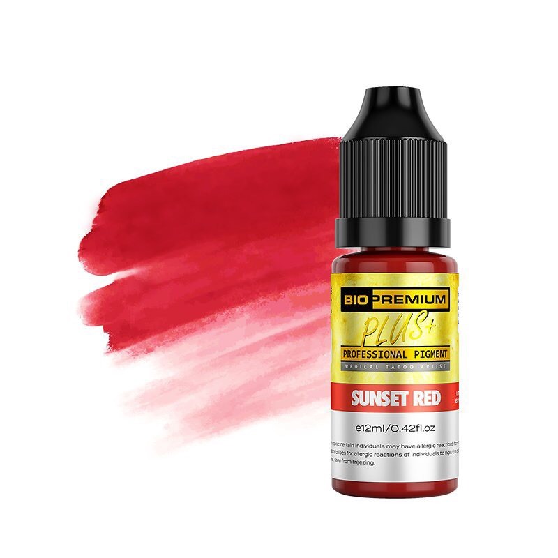 MỰC PHUN XĂM P32 SUNSET RED ( HỒNG CAM )