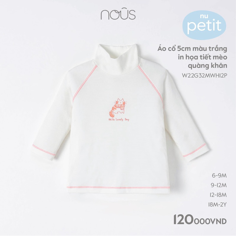 - Áo giữ nhiệt cao cổ dành cho bé trai bé gái thu đông 2023