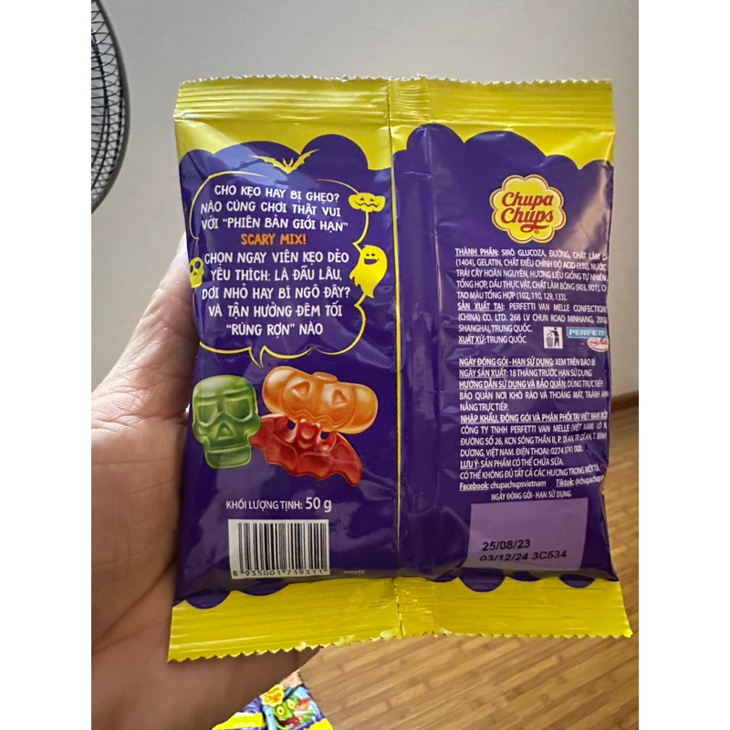 Gói Kẹo Dẻo Hương Trái Cây Hỗn Hợp 50g