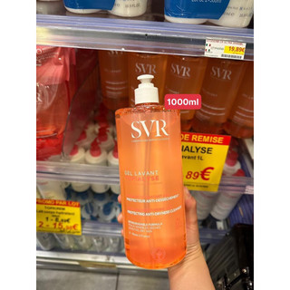 Sữa rửa mặt cho da nhạy cảm SVR topialyse gel lavant 1000ml và 200ml