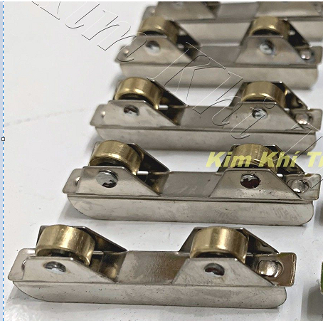 Bộ 10 bánh xe trượt tủ kính kép