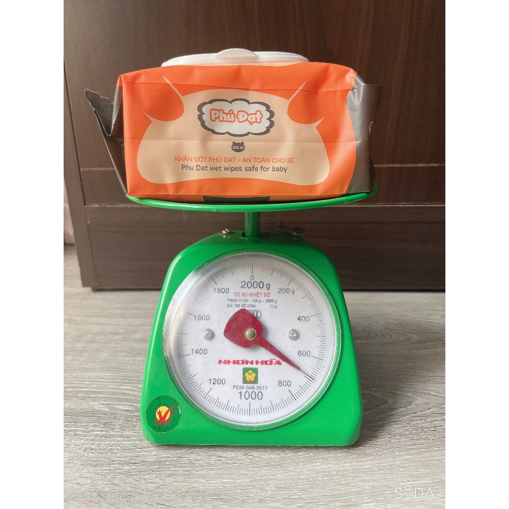 Khăn giấy ướt hình gấu dễ thương gói to, không mùi chính hãng phú đạt, an toàn sử dụng - Hie en Store