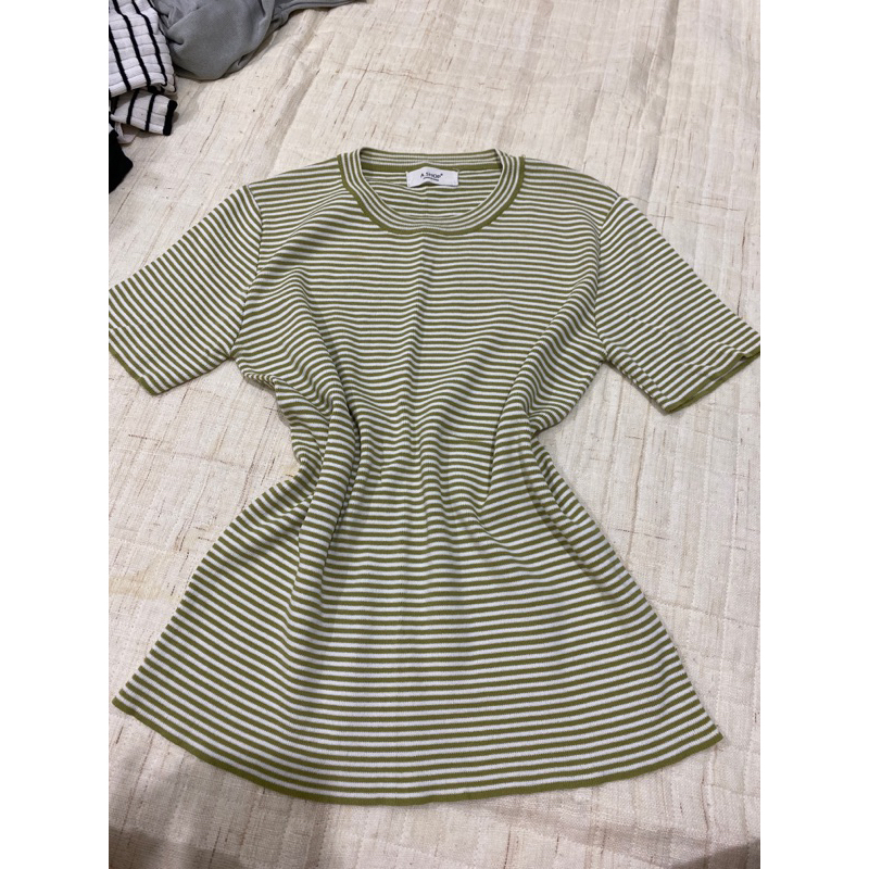 Áo mongtoghi A SHOP hàn sọc nhuyễn