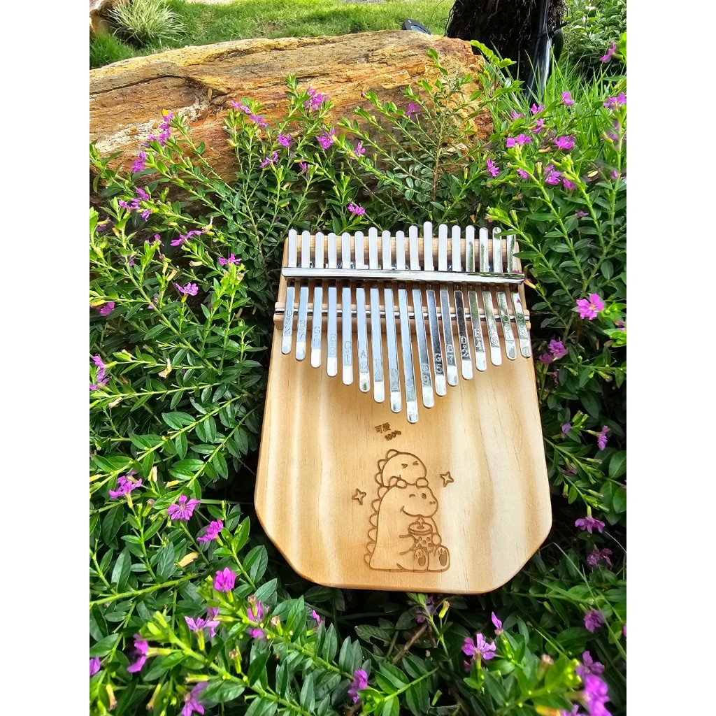 Cây đàn piano hình kalimba gỗ Mahogany cao cấp loại 17 phím LEAFMUSIC LS5100