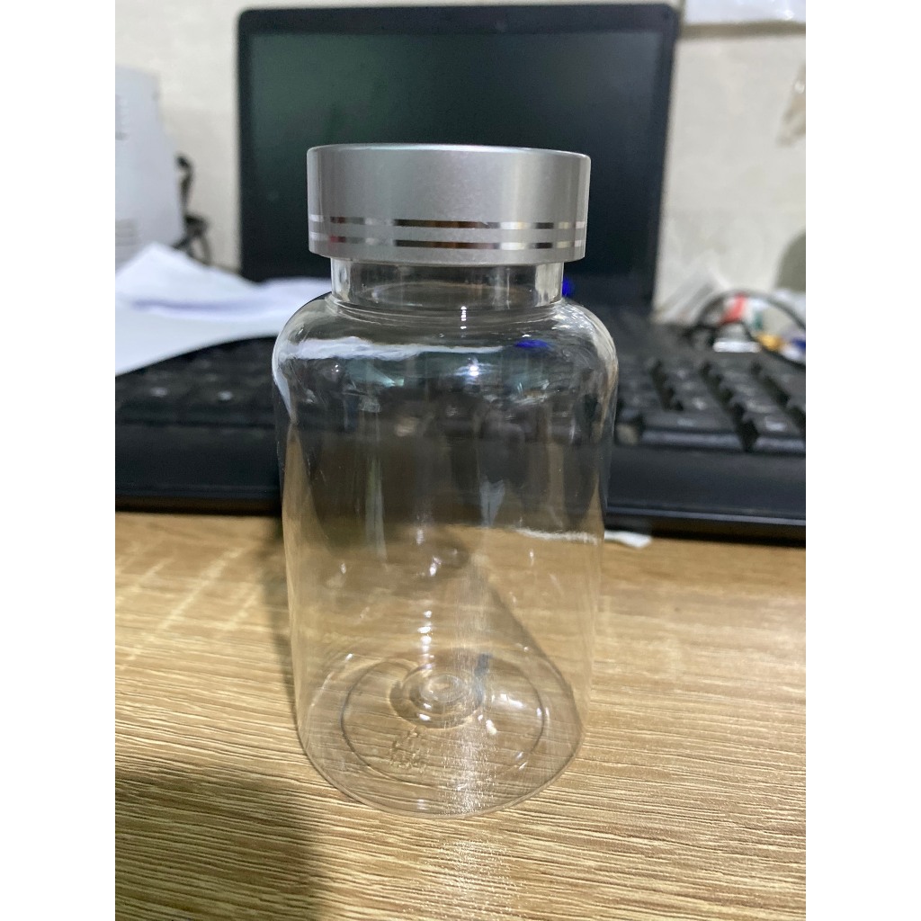 CHAI NHỰA PET TRONG/PET NÂU ĐẬM ĐỰNG VIÊN NÉN,VIÊN NANG,VIÊN HOÀN 150ML NẮP NHẤN/NẮP NHÔM VÀNG/NẮP BẠC