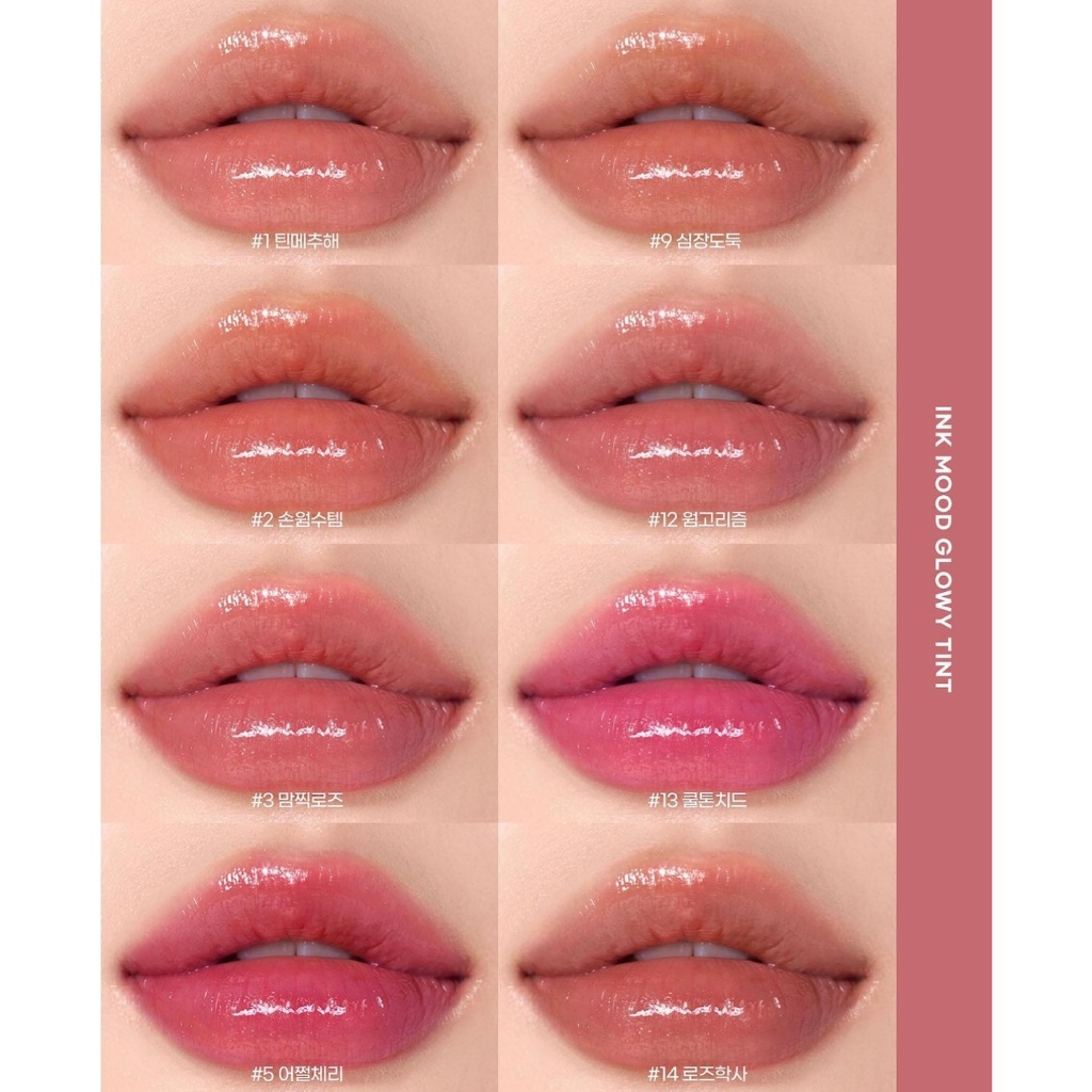 Son kem Peripera Ink Mood Glowy Tint 4g