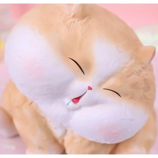 [Khuôn silicon làm tượng] Mèo ú siêu to