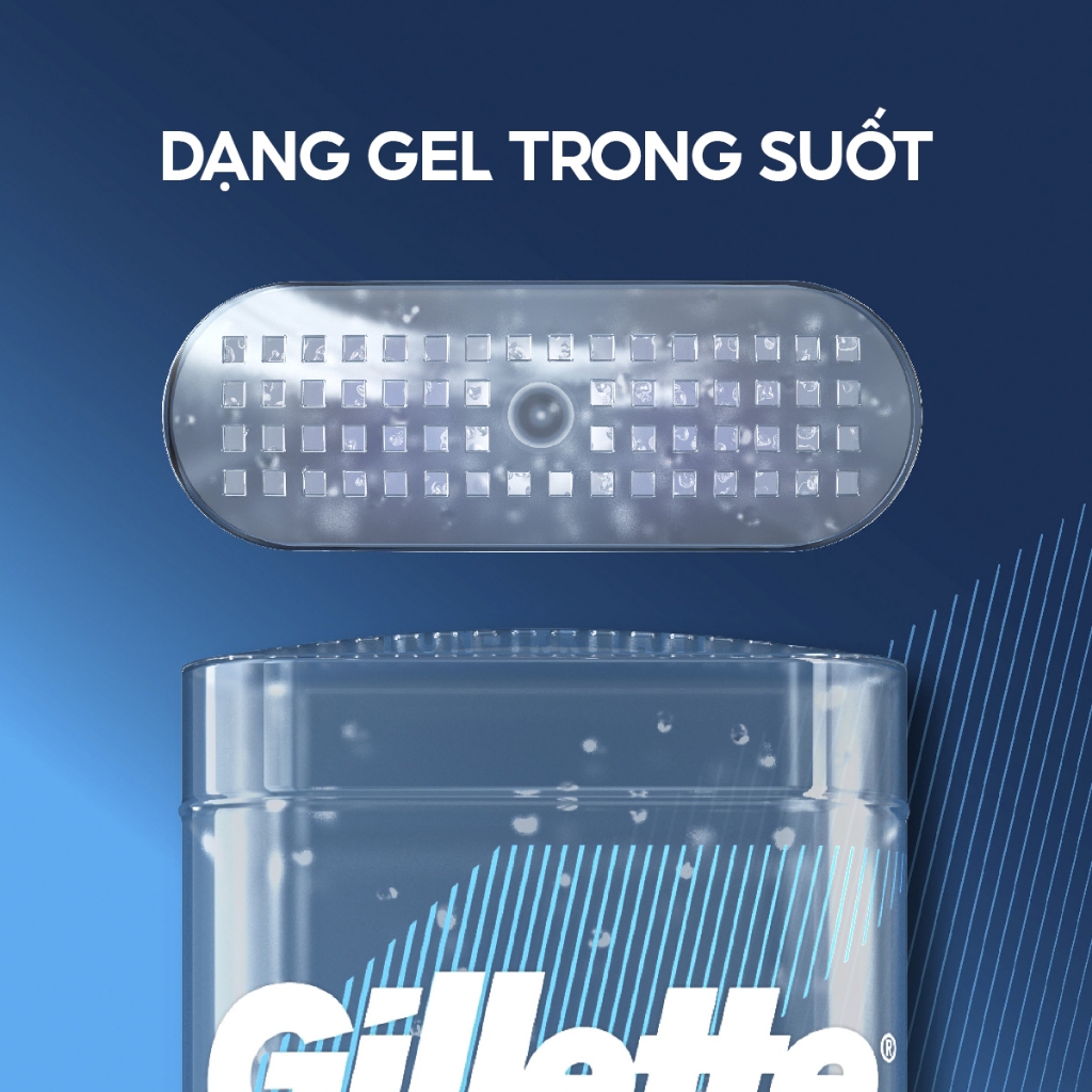 Lăn Khử Mùi Gillette dạng Gel Arctic Ice 107g Mỹ - HKT Shop