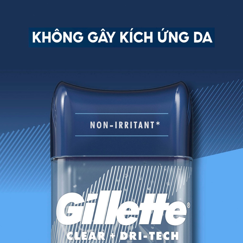 Lăn Khử Mùi Gillette dạng Gel Arctic Ice 107g Mỹ - HKT Shop
