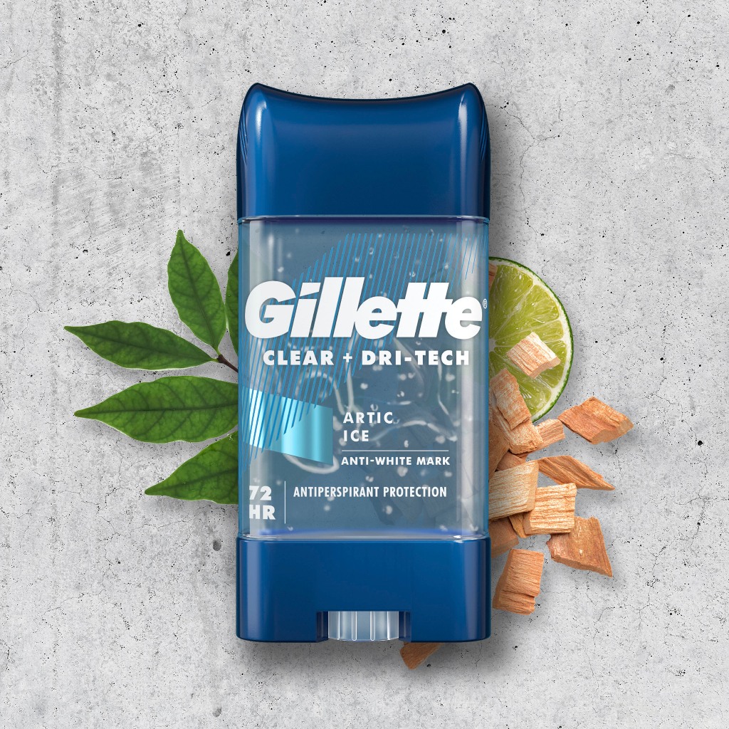 Lăn Khử Mùi Gillette dạng Gel Arctic Ice 107g Mỹ - HKT Shop
