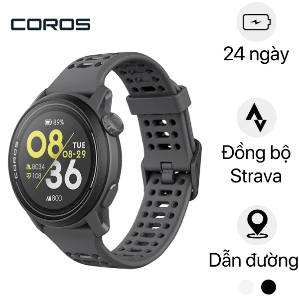 COROS PACE 3 Đồng hồ GPS thể thao - Hàng Phân Phối Chính Hãng