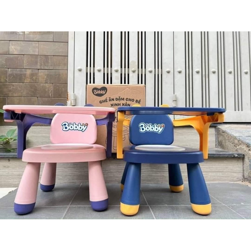 Bàn ghế ăn dặm bobby