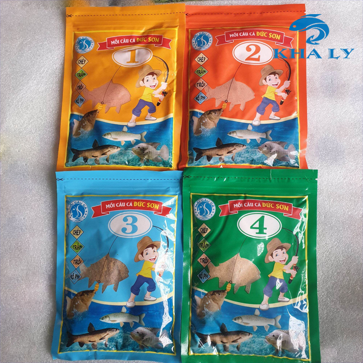 Mồi Câu Cá Đức Sơn Siêu Nhậy Dễ Dàng Sử Dụng Và Đã Được Chứng Nhận Qua Nhiều Năm Đủ 4 Số MC-12