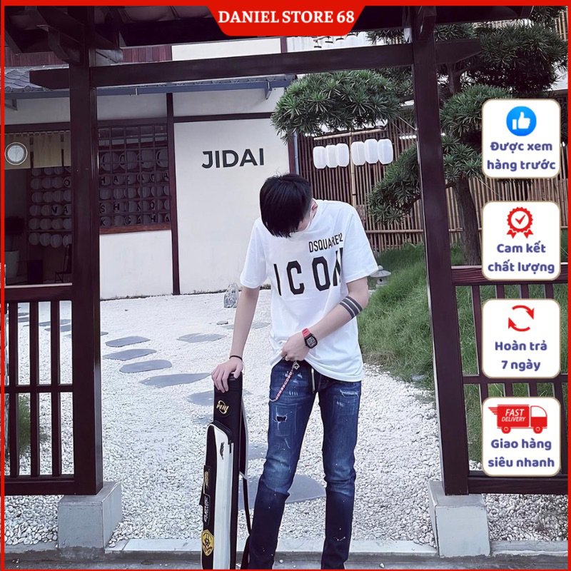 Áo phông nam nữ Premium Cotton in chữ cao cấp 30031