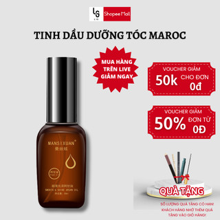 Tinh dầu chăm sóc tóc Maroc LIG dưỡng ẩm và làm mượt tóc hương thơm tinh dầu chăm sóc tóc suôn mượt không nhờn 50ml