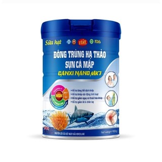 Sữa hạt đông trùng hạ thảo sụn cá mập - Lon 900g