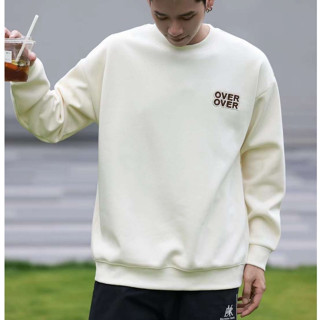 Áo sweater nam cổ tròn lót nỉ dài tay áo thun nam nữ form rộng thời trang mùa đông cao cấp