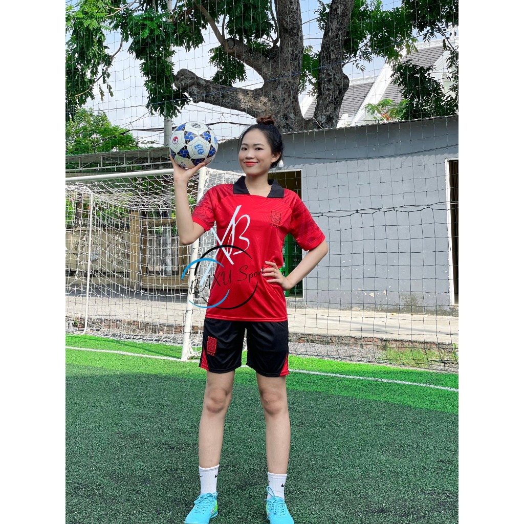 Bộ quần áo bóng đá Tuyển Hàn 2 mẫu chính thức thun lạnh 2022 đẹp