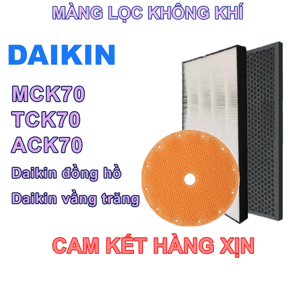 Màng lọc không khí Hepa Daikin ACK70, MCK70, TCK70 Hàng Nhật Bản