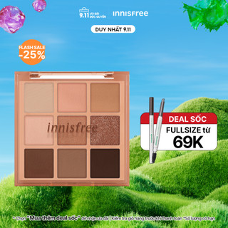 Bảng phấn mắt các màu cơ bản innisfree Essential Shadow Palette 8.3 ~ 8.7 g