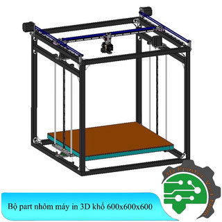 Bộ part nhôm diy máy in 3d khổ 600x600x600