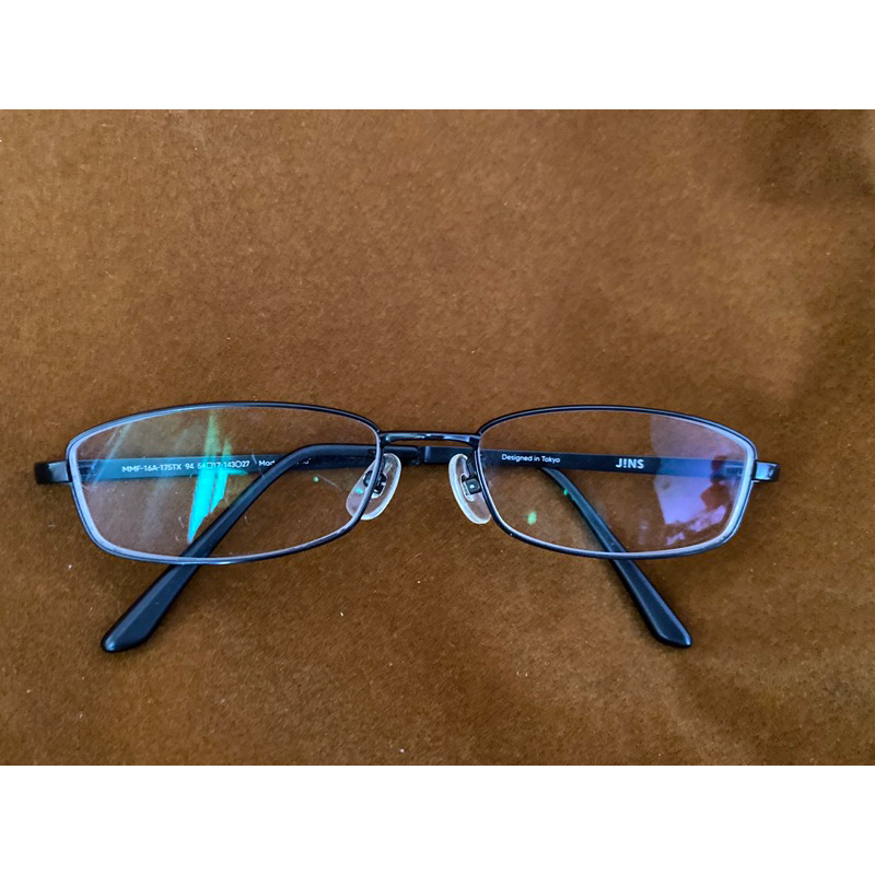 Gọng Kính JINS Chữ Nhật 2Hand Nhật Bản Chính Hãng - T3