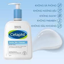 Sữa rửa mặt dưỡng ẩm, Cetaphil Gentle Skin Cleanser,Moisturizing Lotion 473ml chính hãng