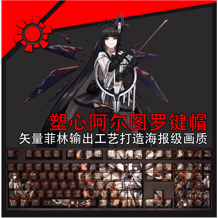 Các Bộ Keycap Custom Tomorrow's Arknight