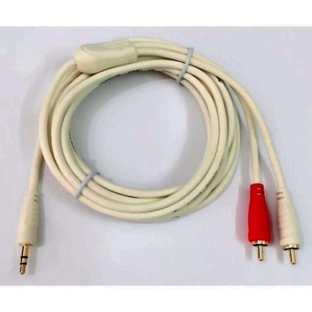 Dây cáp kết nối 1 đầu 3.5 ra AV xịn chính hãng 1.8m