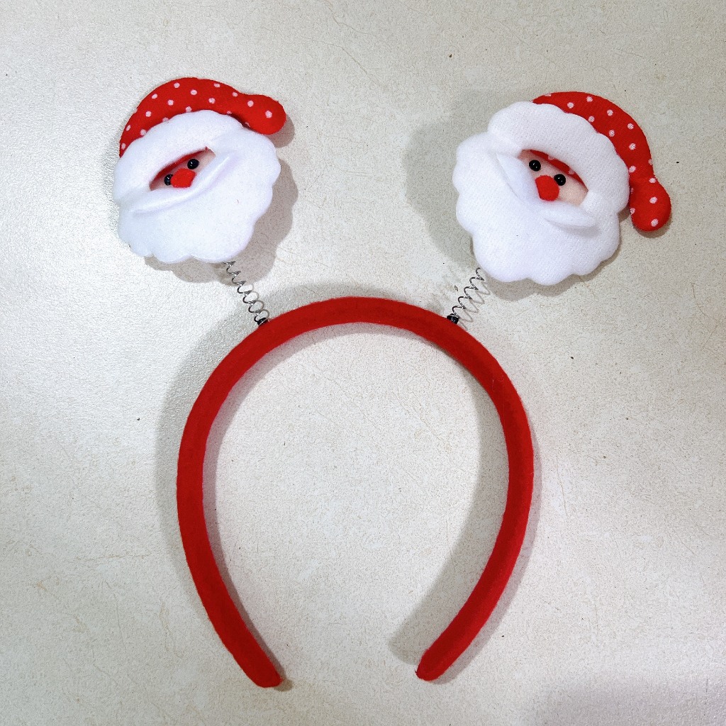 Đồ chơi trang trí tóc Noel - Cài tóc Giáng sinh đáng yêu