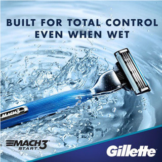Dao Cạo Râu Gillette Mach3+ New (1 Cán + 2 Lưỡi)