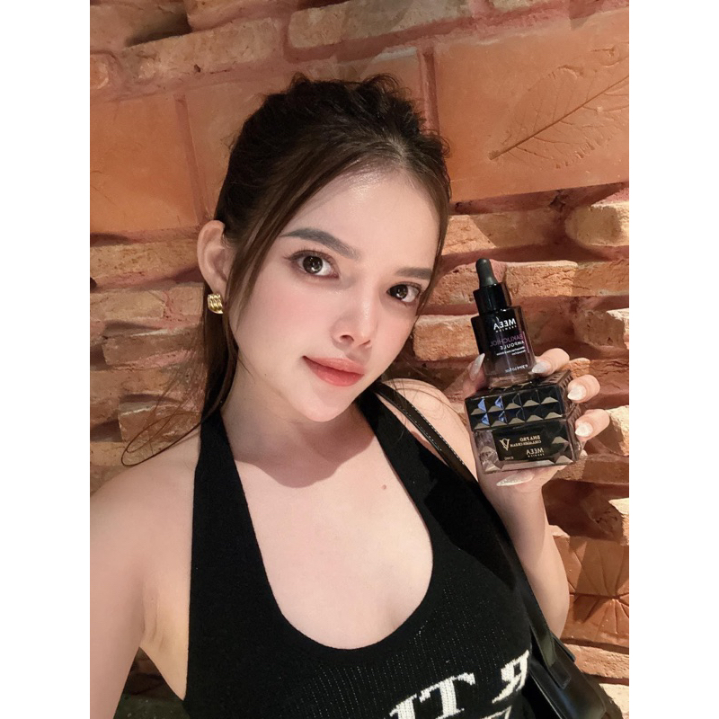 Combo kem face cá hồi V2 Pro + Tinh chất serum BAKUCHIOL AMPOULE MEEA - 30g + 30ml