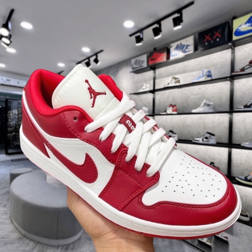 Giày Jordan Cổ Thấp Nam Nữ, Giày Sneaker JD 1 Low Hàng Đẹp Full Box