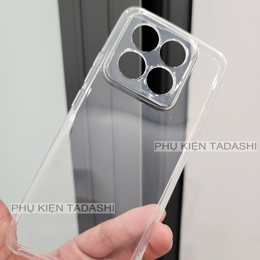 Ốp Lưng Dẻo Gor Xiaomi 14, Xiaomi 14 Pro, Xiaomi 14 Ultra Trong Suốt Ôm Khít Máy, Có Gờ Bảo Vệ Camera - Hãng Gor
