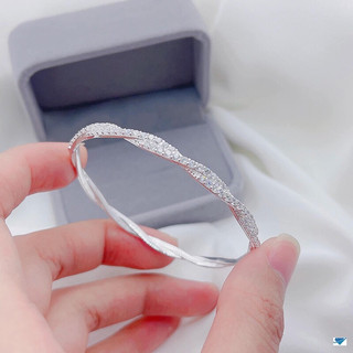 LẮC TAY NỮ BẠC TA - LẮC TAY MẪU CỨNG ĐÍNH ĐÁ CAO CẤP