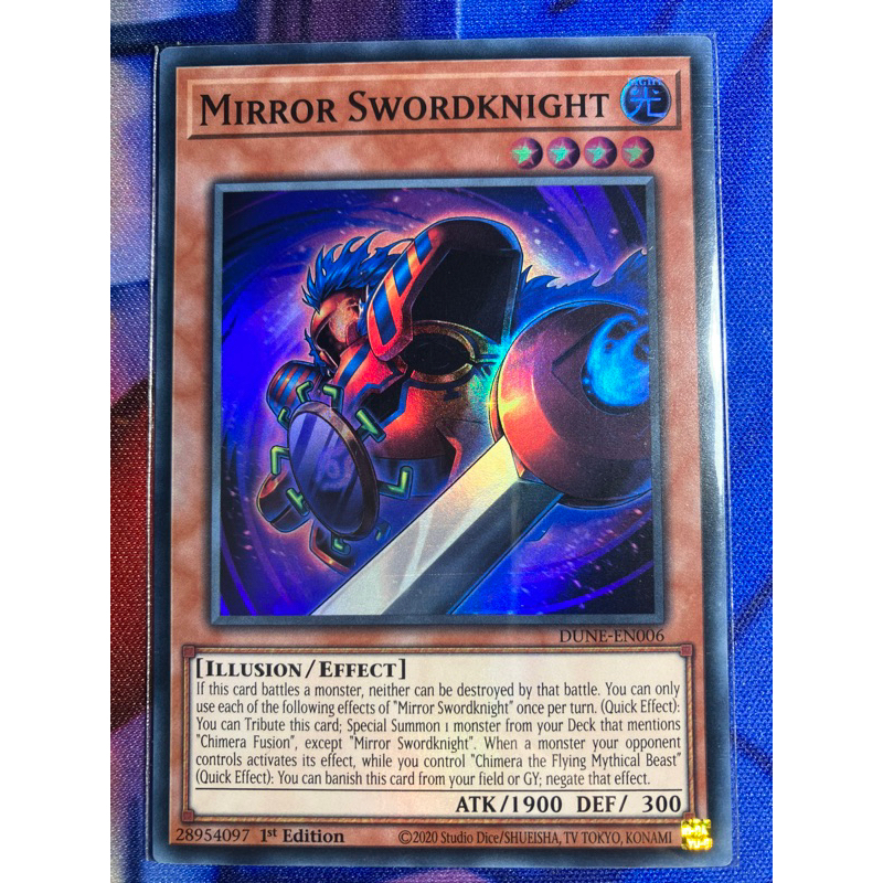 Thẻ yugioh-Mirror Swordknight