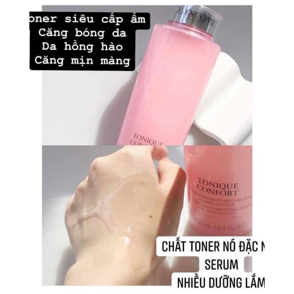Nước Hoa Hồng Lancome Tonique Confort Cấp Ẩm Toner Cho Da Làm Trắng Da 125ml_ Tín đồ skincare