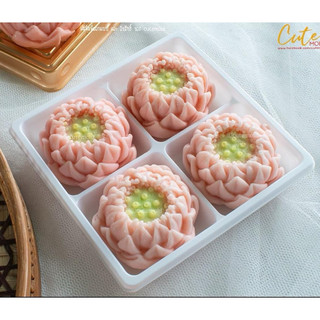 Khuôn silicon hoa sen đại đóa - S06 - Silicon Hồng Phát